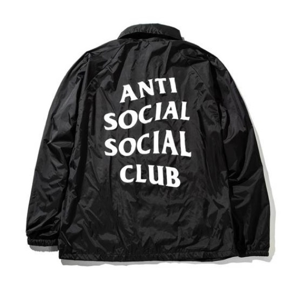 Anti Social Social Club windbreaker in size Small